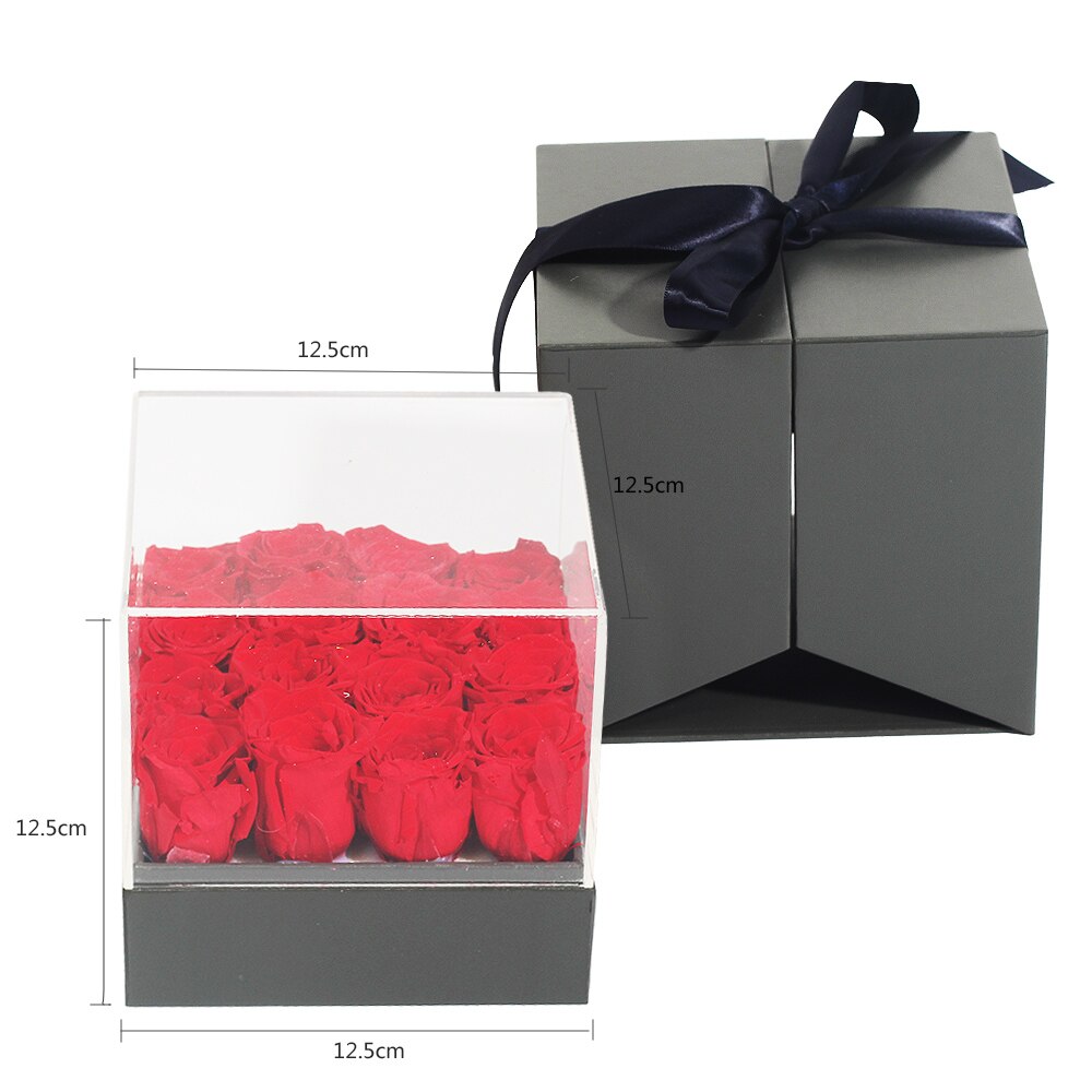 Box of 16 Red Eternal Rose - Eternal Rose Store