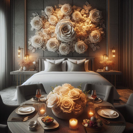 Eternal Roses: Enhancing Hospitality Spaces with Lasting Beauty