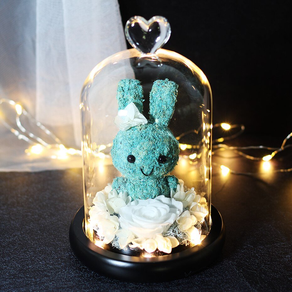 Eternal Rose Rabbit (Choice of Colors) - Eternal Rose Store