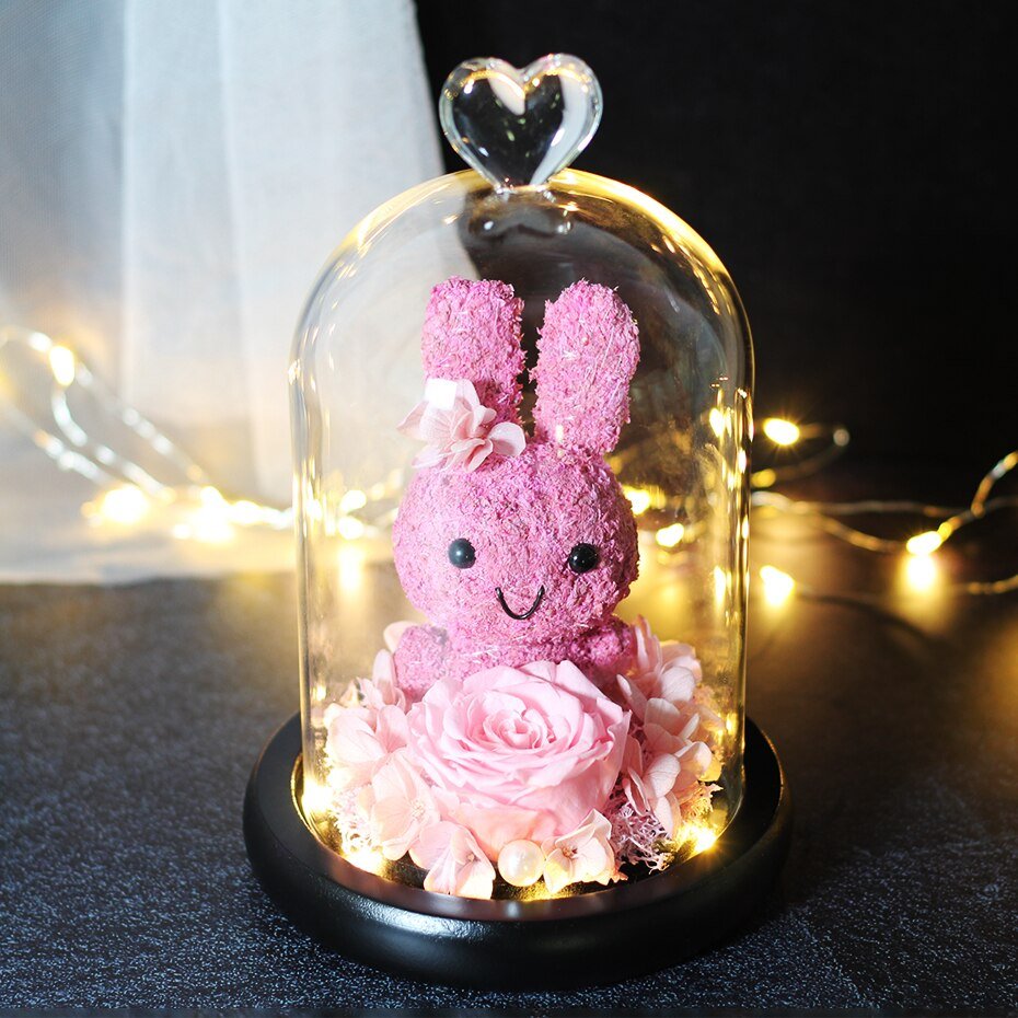 Eternal Rose Rabbit (Choice of Colors) - Eternal Rose Store