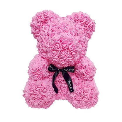 Bear in Eternal Rose (choice of color) - Eternal Rose Store