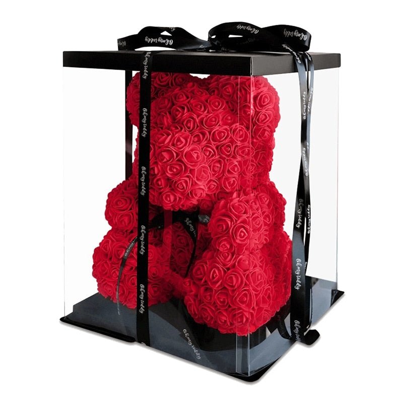 Bear in Eternal Rose (choice of color) - Eternal Rose Store