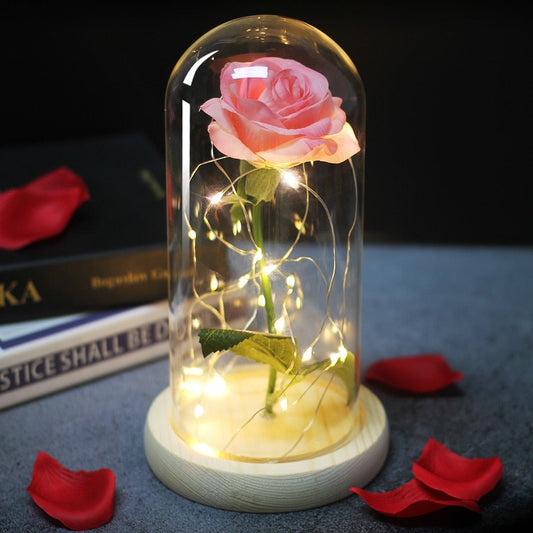 Eternal Rose Under Bell & LED Rose - Eternal Rose Store