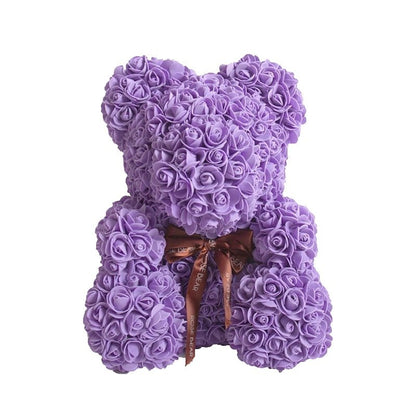 Bear in Eternal Rose (choice of color) - Eternal Rose Store