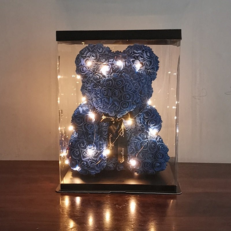 Bear in Eternal Rose (choice of color) - Eternal Rose Store